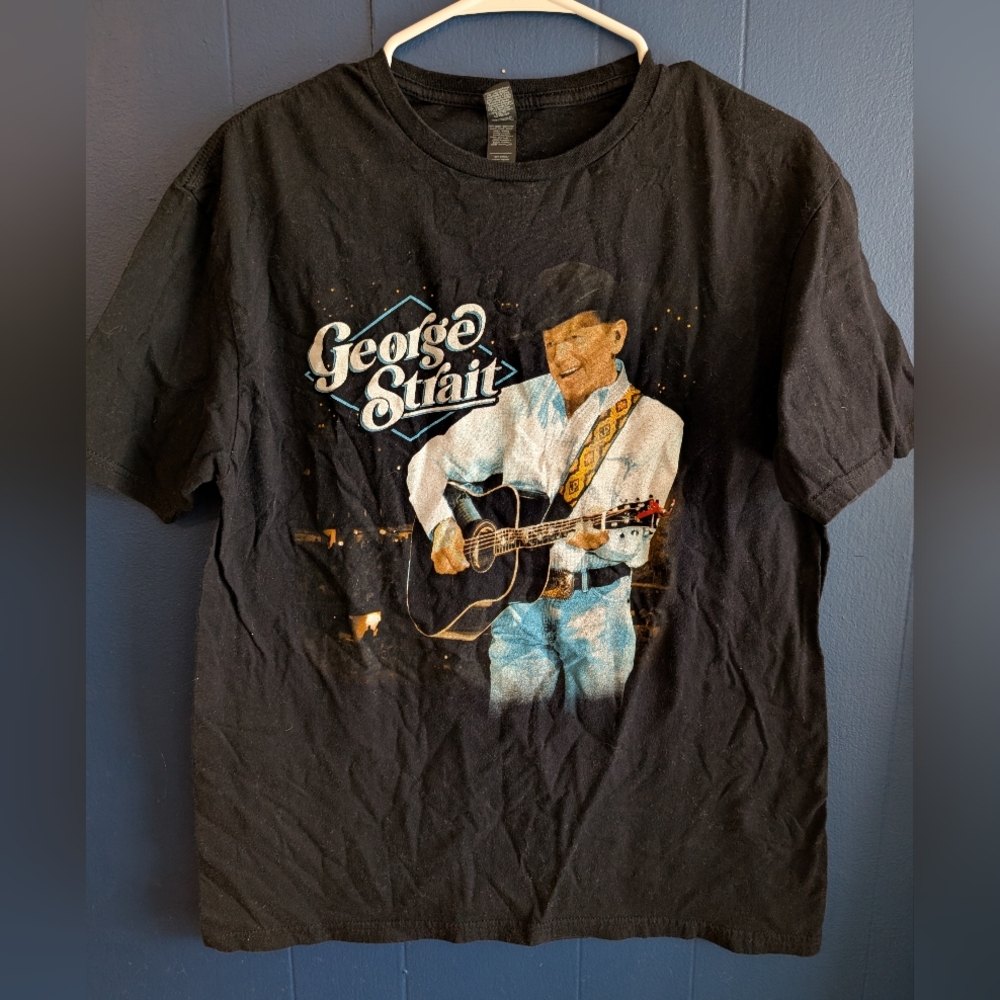 George Straight 2023 Tour T-Shirt Mens Large